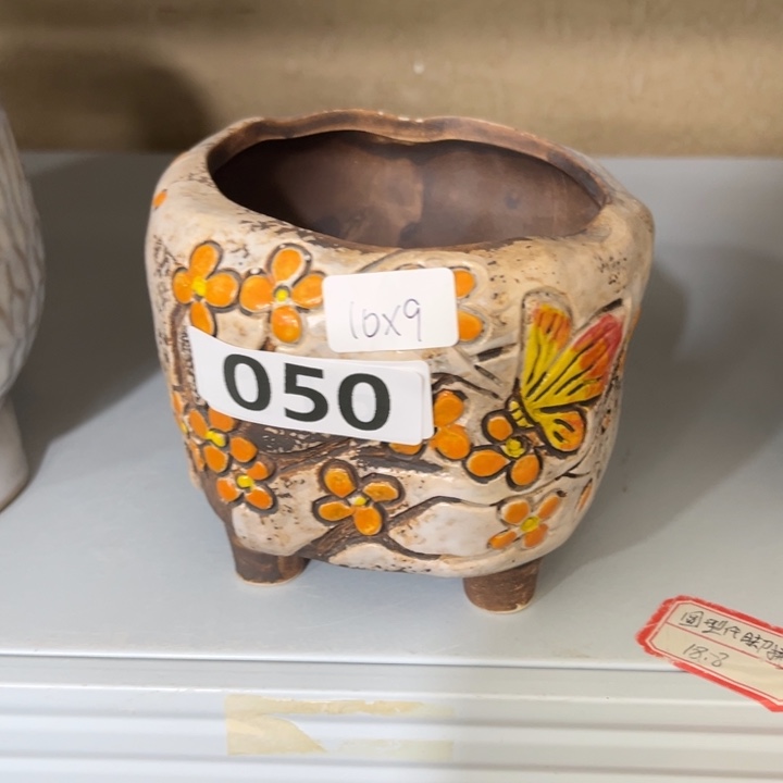 紫砂花盆粗陶材质多肉花盆