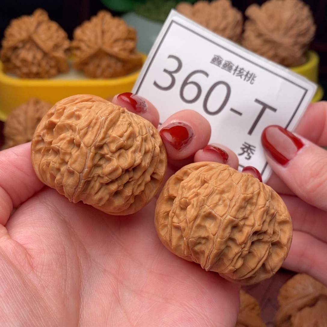 文玩核桃把件正磨40