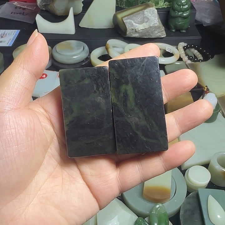 未镶嵌和田玉（糖玉）珠宝半成品