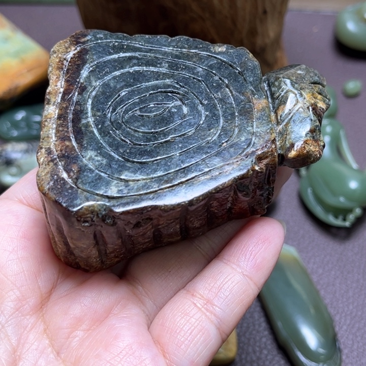 岫岩河磨玉（透闪石质玉）手绳未镶嵌