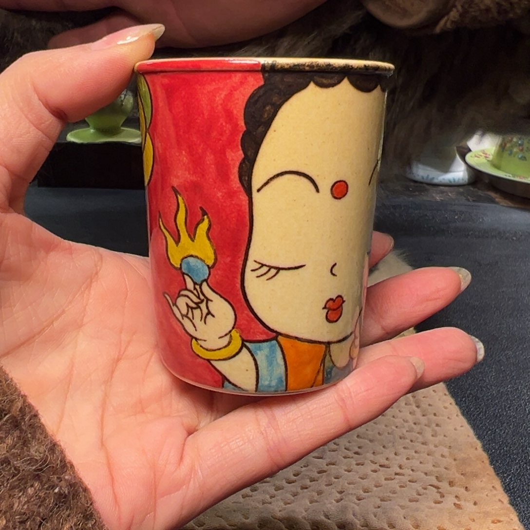 瓷片景德镇设计师手工手捏