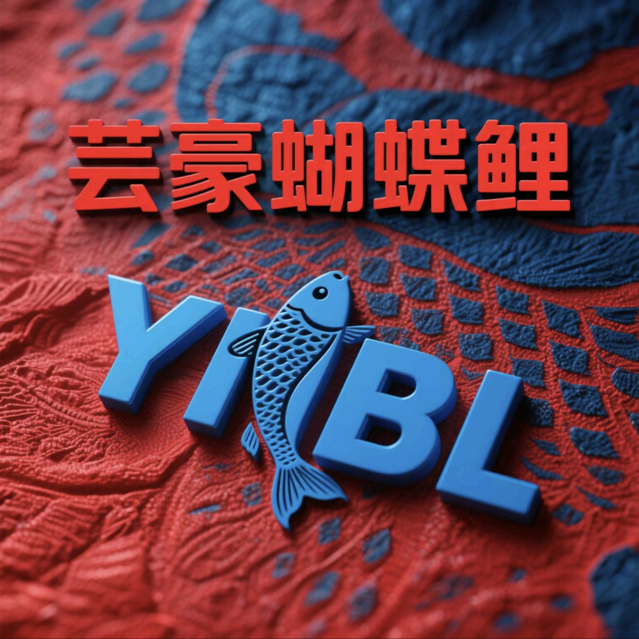 精品普身熊猫蝴蝶鲤