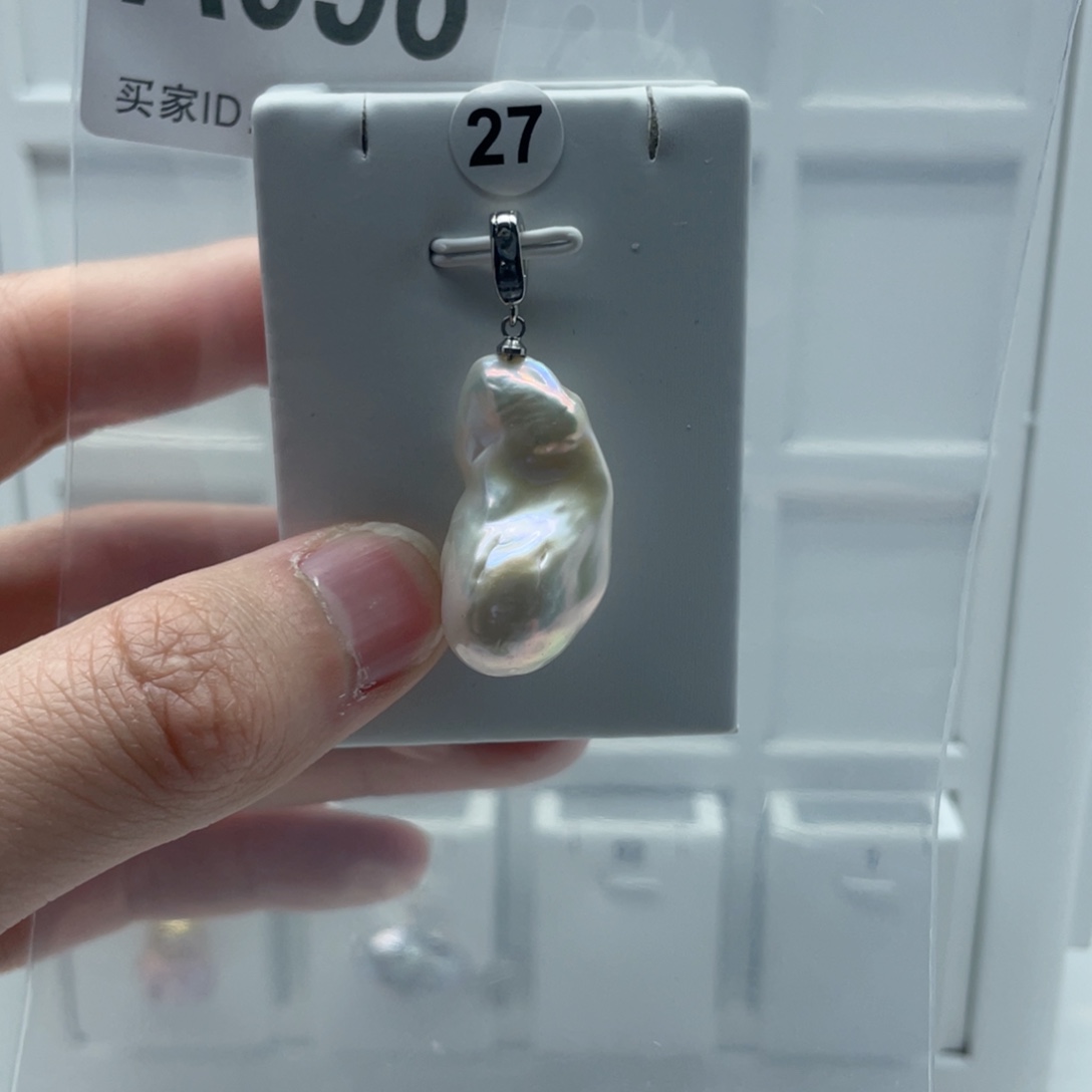 淡水珍珠颈饰合金