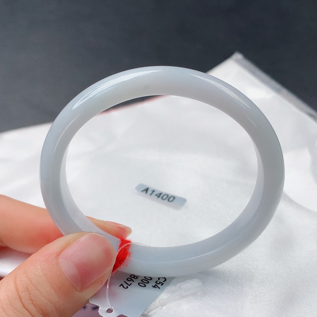 翡翠手镯未镶嵌67贵妃54