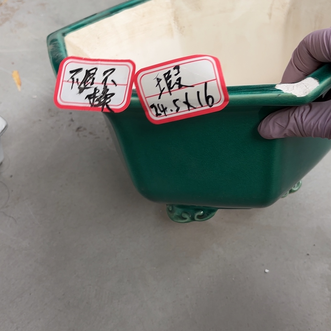 山***山紫砂花盆紫砂工艺品