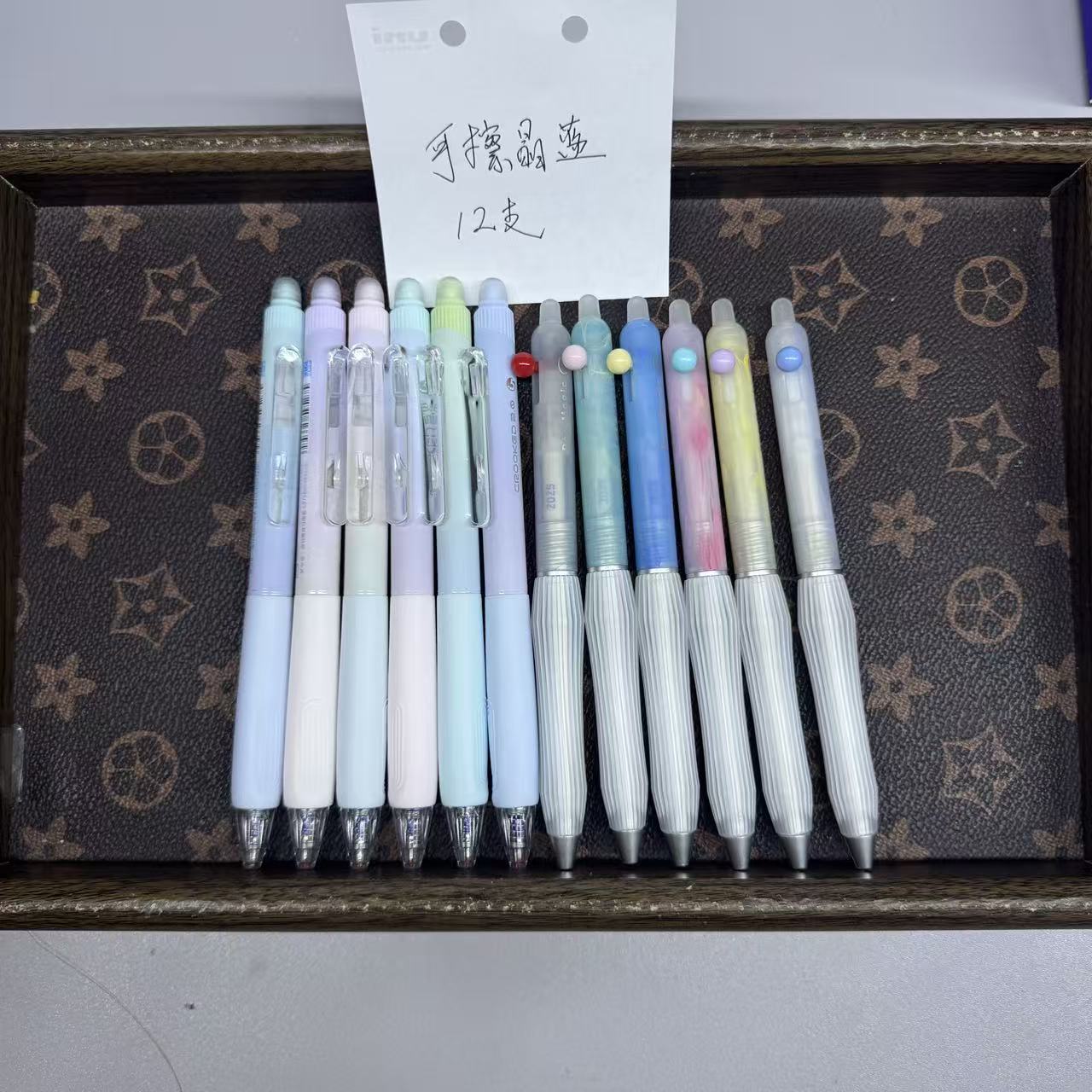 【009】可擦晶蓝12支 软卧款~