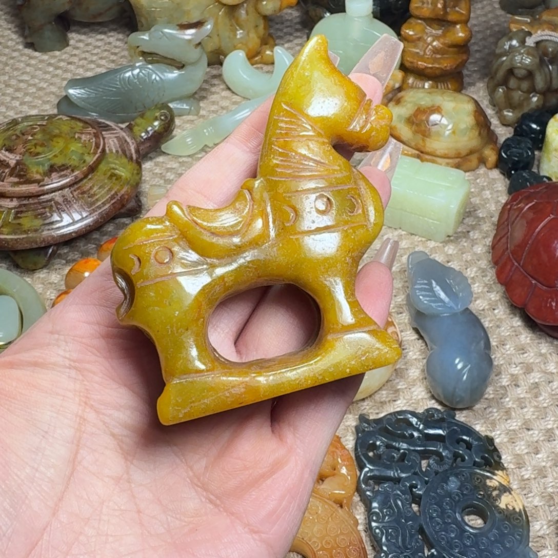白玉菩提吊坠挂件