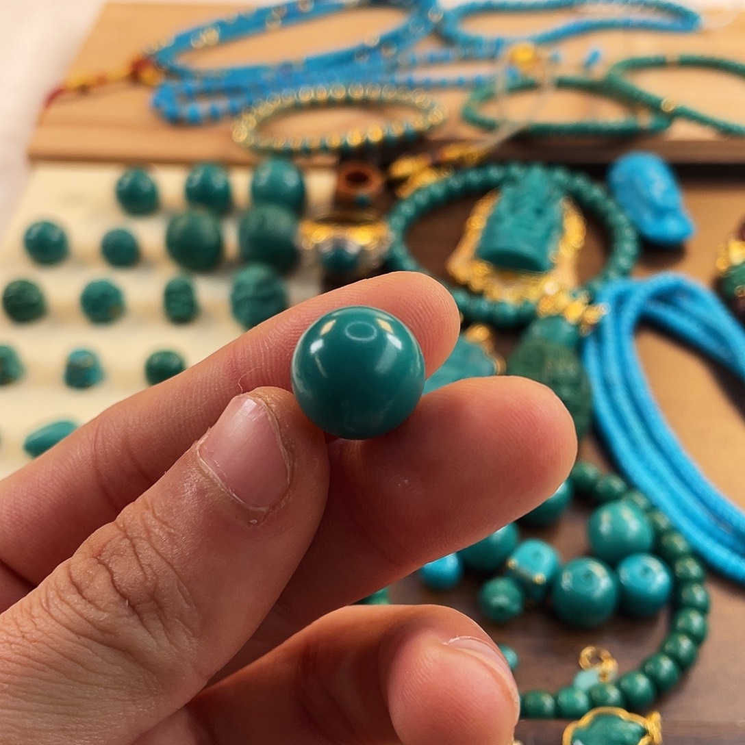 绿松石未镶嵌配饰