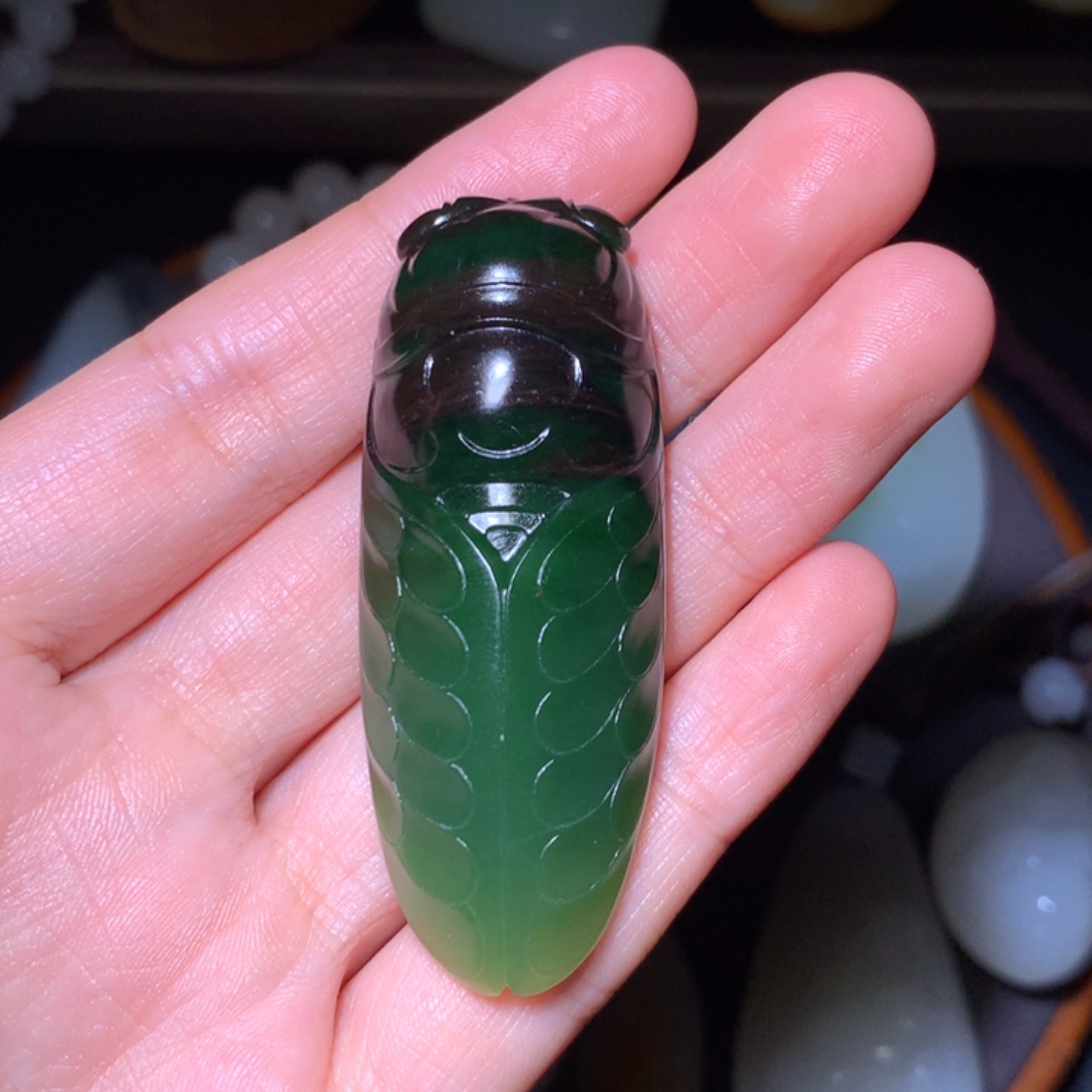 野***1和田玉未镶嵌挂件