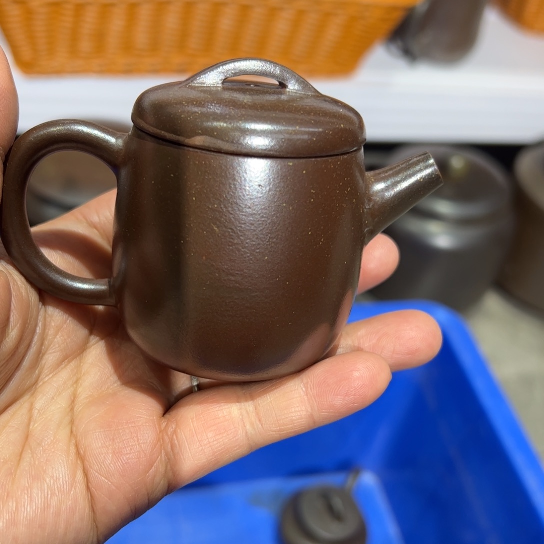 贵台龙窑柴烧茶壶76
