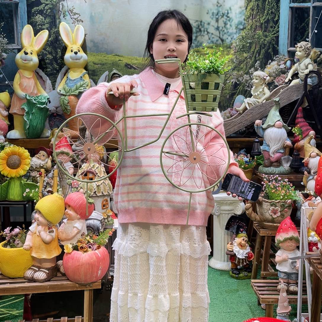 摆件花园摆件红红火火