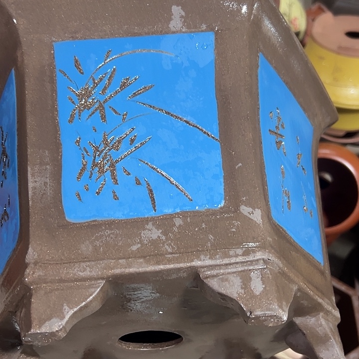 紫砂花盆口径33 21