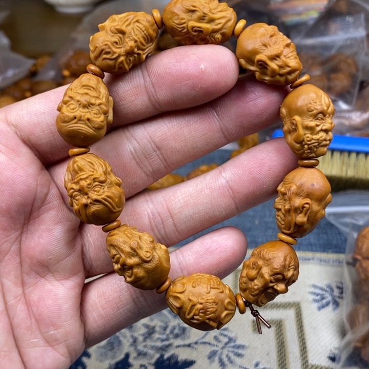 橄榄核手串/手链橄榄核雕工艺手串