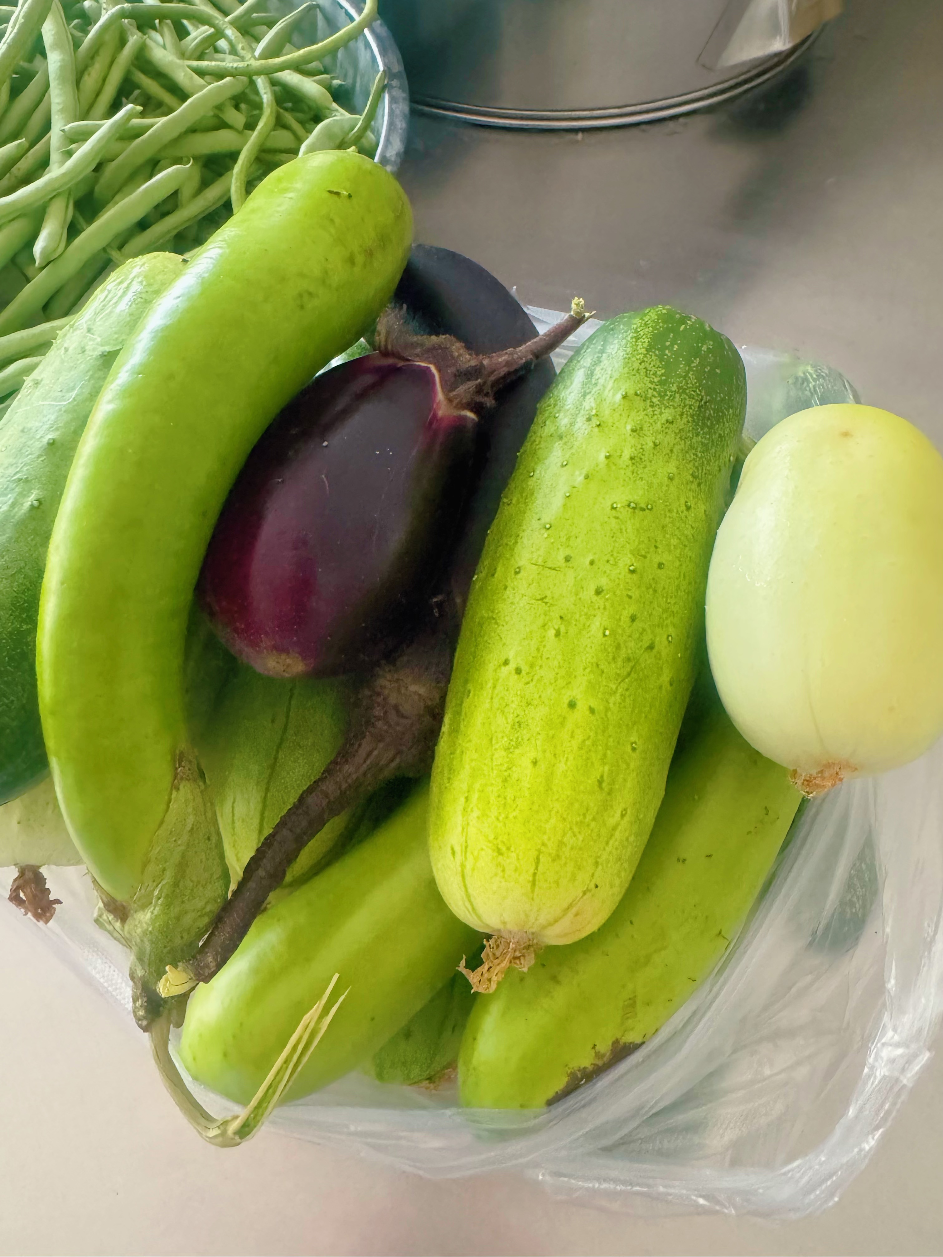 时令蔬菜鄱阳侯岗农户自家菜园种植包邮