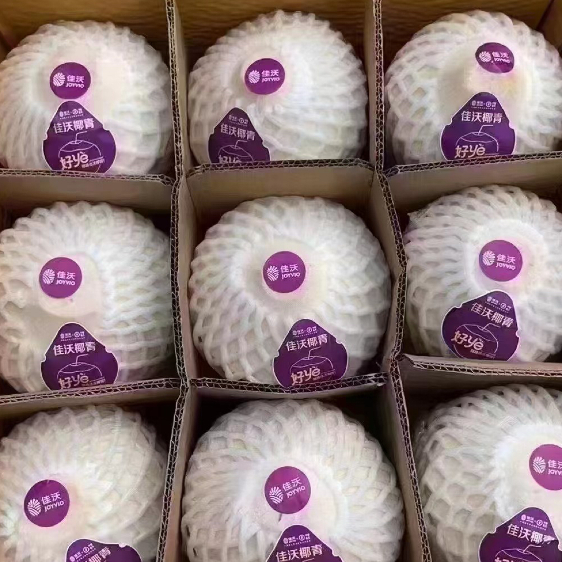 佳沃椰青中果清甜泰国进口香水奶椰新鲜孕妇水果补水