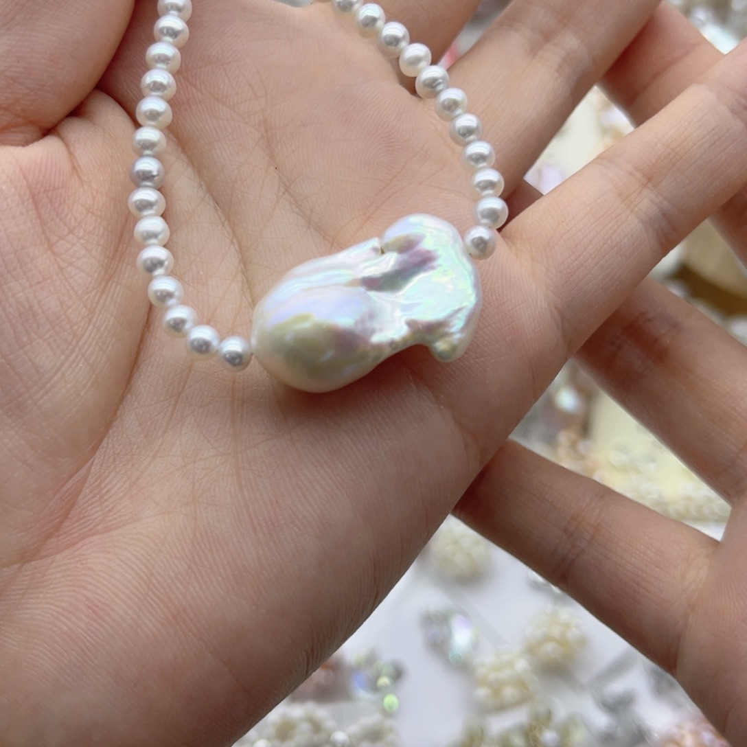 未镶嵌淡水珍珠颈饰