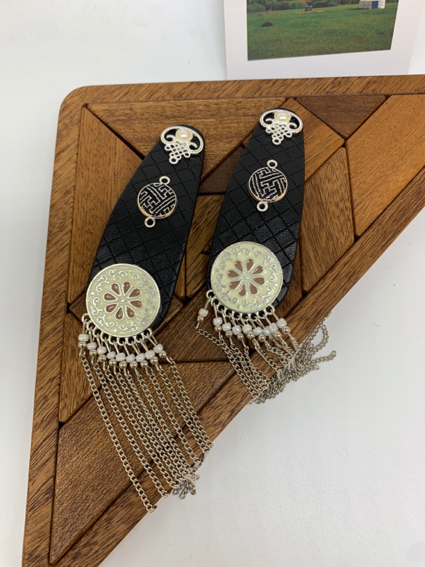 复古/宫廷边夹发夹长款民族风国风宫廷风复古孤品