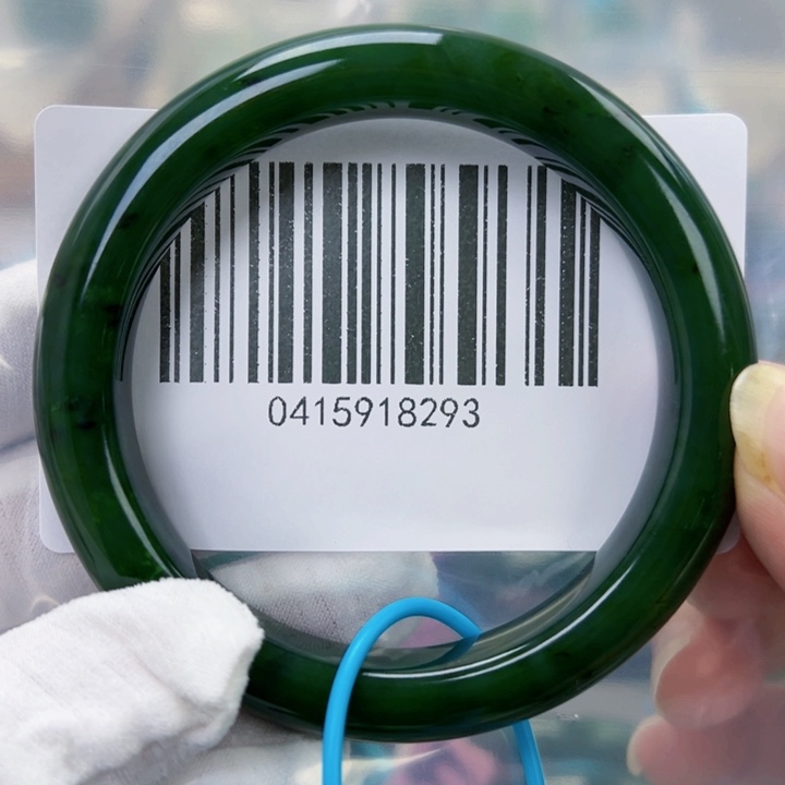 和田玉未镶嵌手镯包容5859