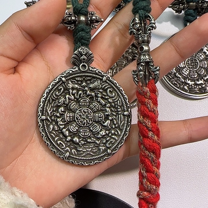 人****手串/手链核桃藏传工艺品九宫八卦