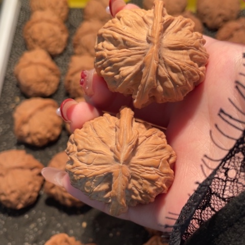 桃核吊坠40大肚天地