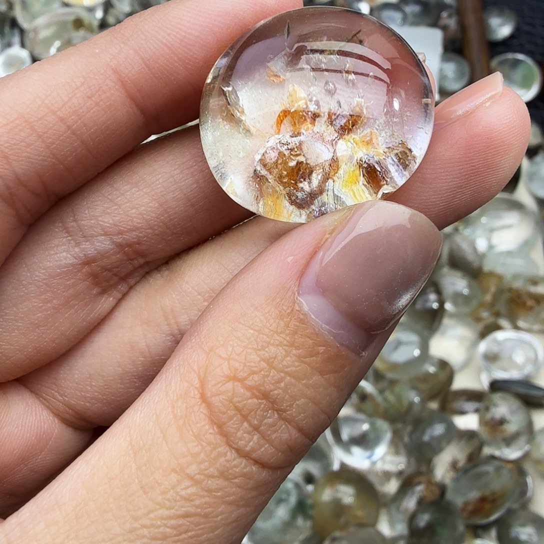 晶***作水晶未镶嵌珠宝半成品