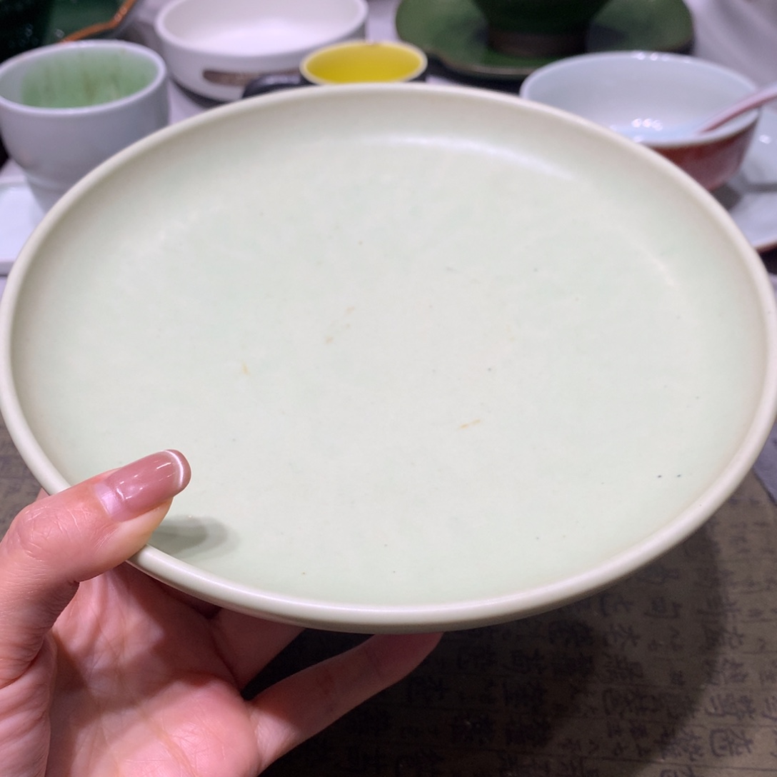 陶景德镇粗陶复古盘碗微瑕