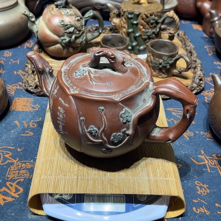 老***人紫砂茶壶紫砂。             