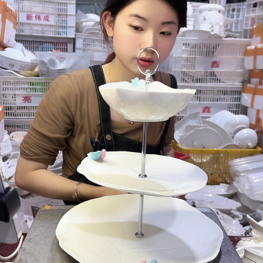 盘微瑕产品………小鸟三串一套