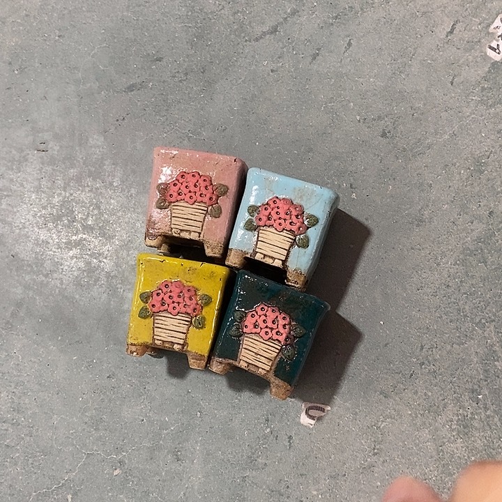 红陶［满10米包邮默认微瑕疵］4个浮力