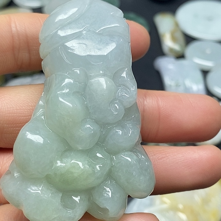 飞***飞翡翠未镶嵌颈饰天然翡翠