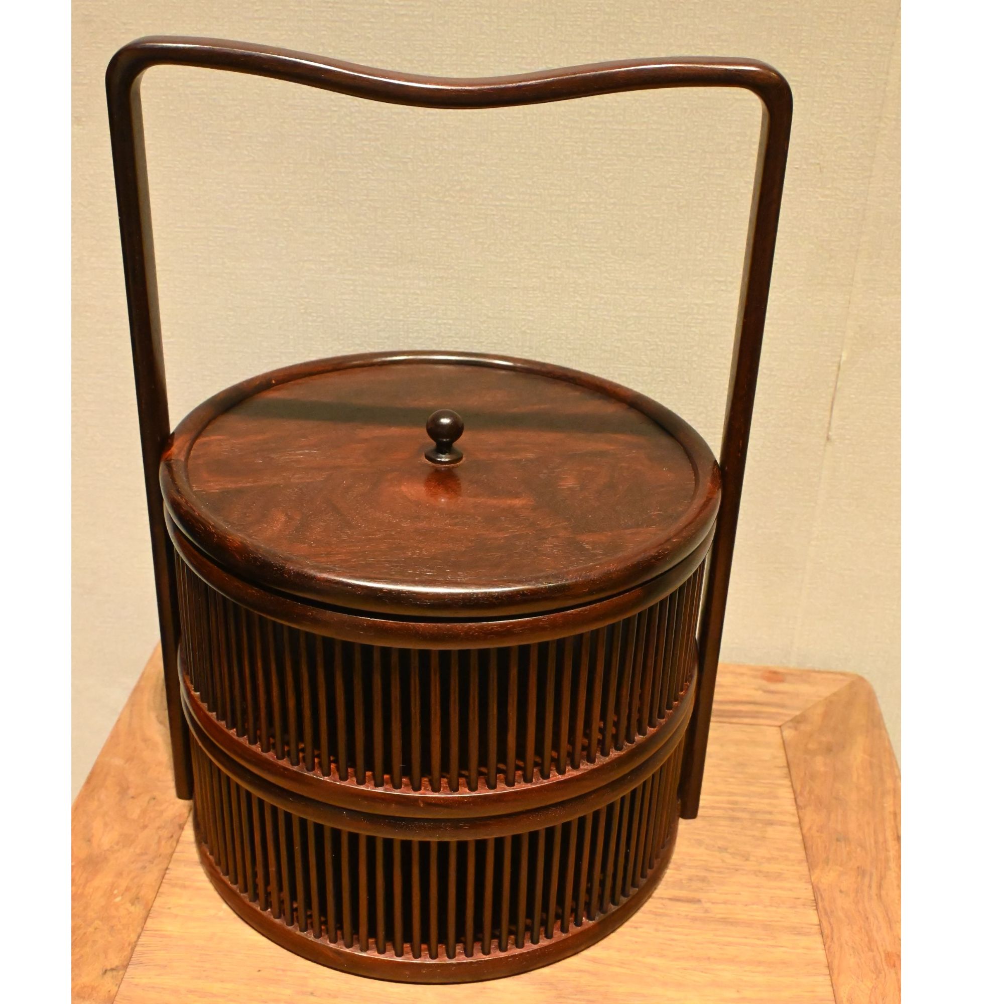 小叶紫檀点心篮937g