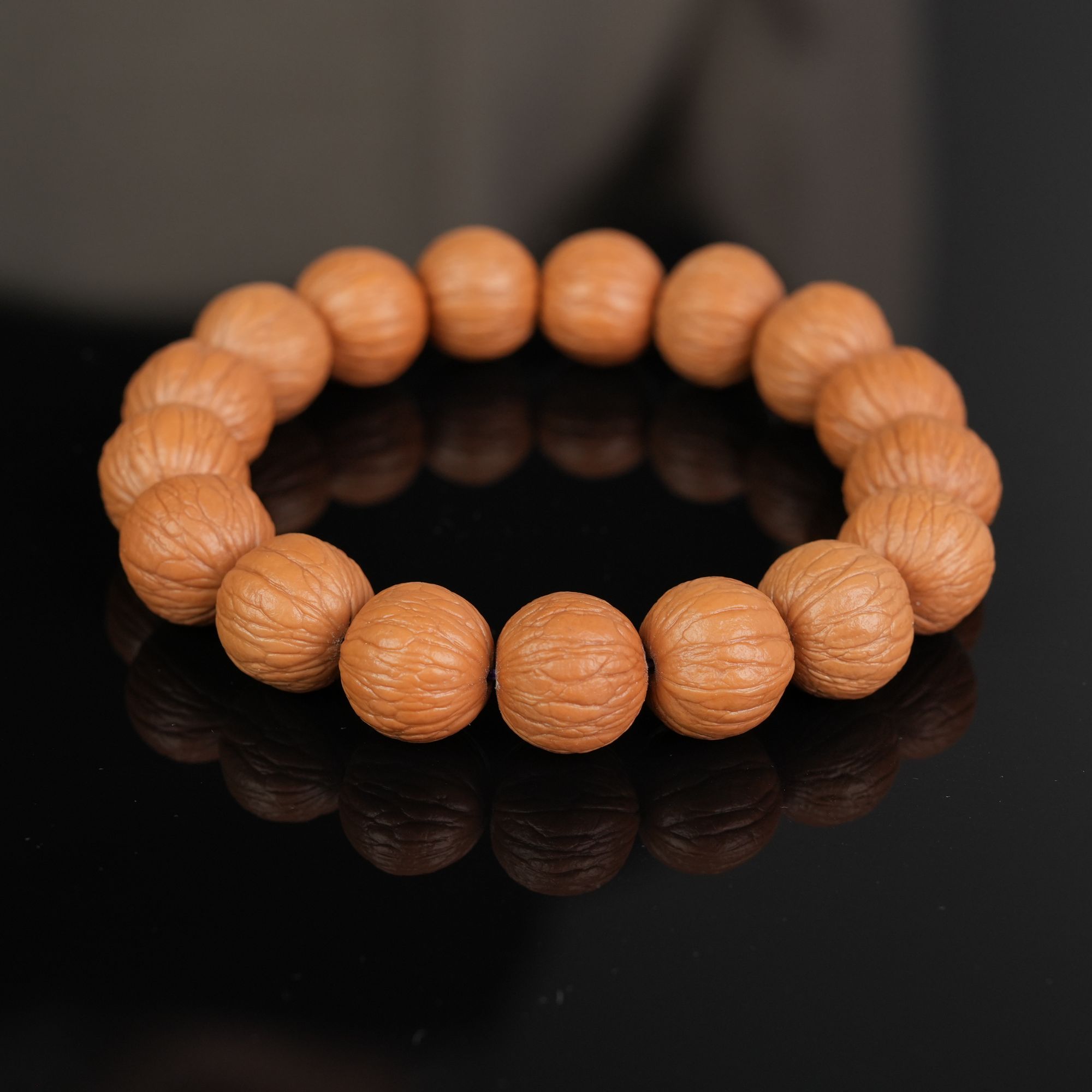 【华夏秀】聚宝盆手串 原皮原色 无泡药 18+ 尺寸 误差0.5左右