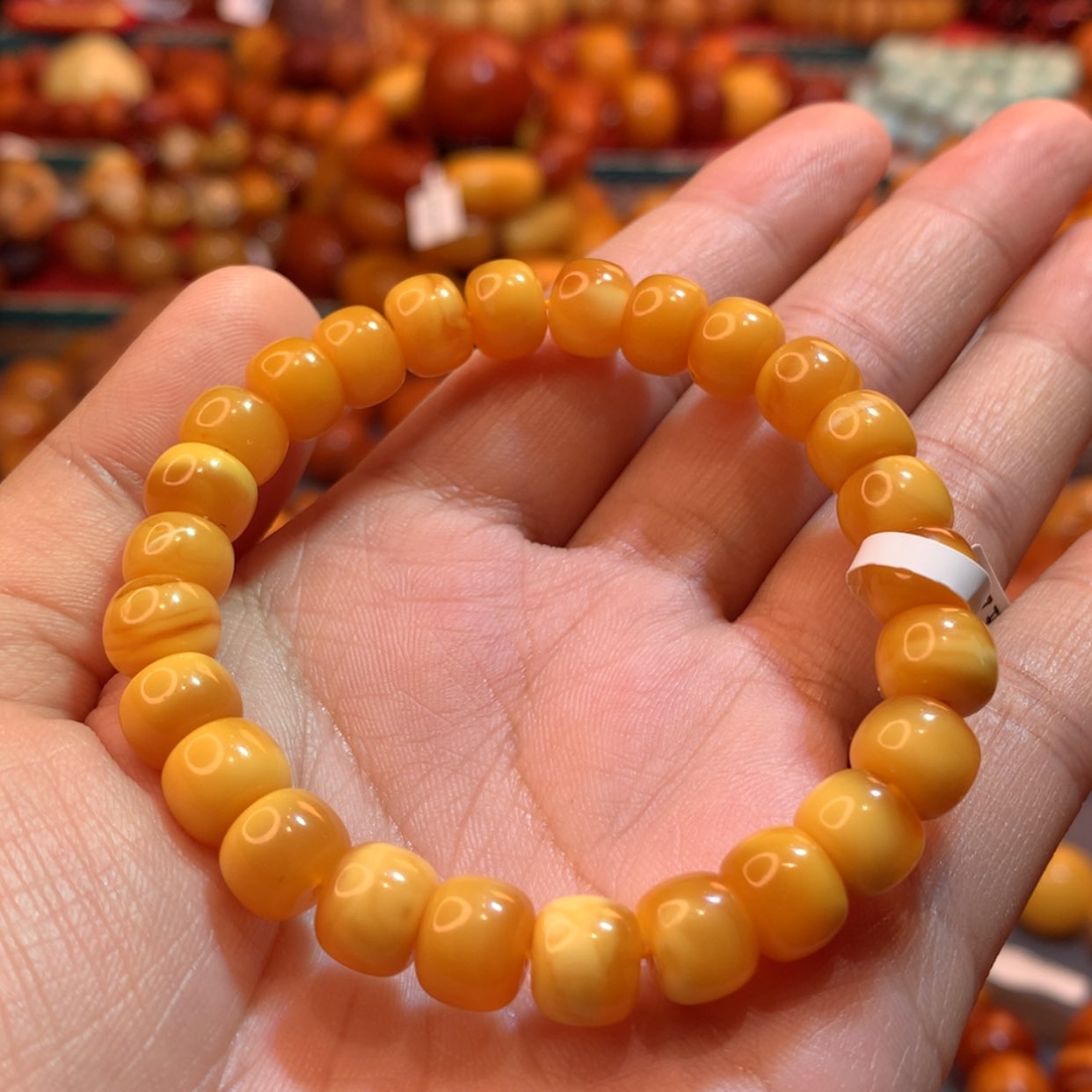 【闪购商品】蜜蜡手串未镶嵌蜜蜡手串