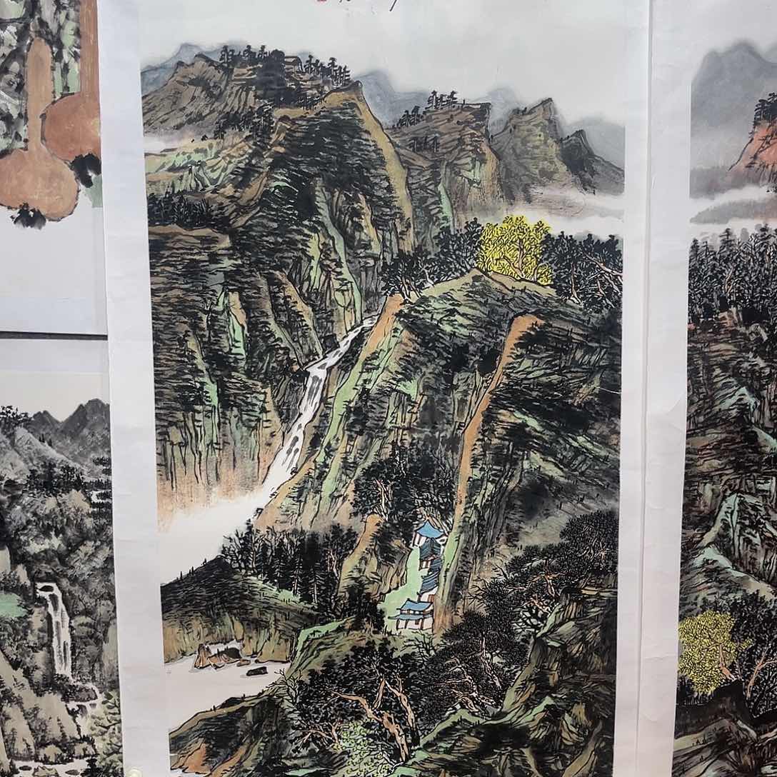 简*姜奇老师山水作品