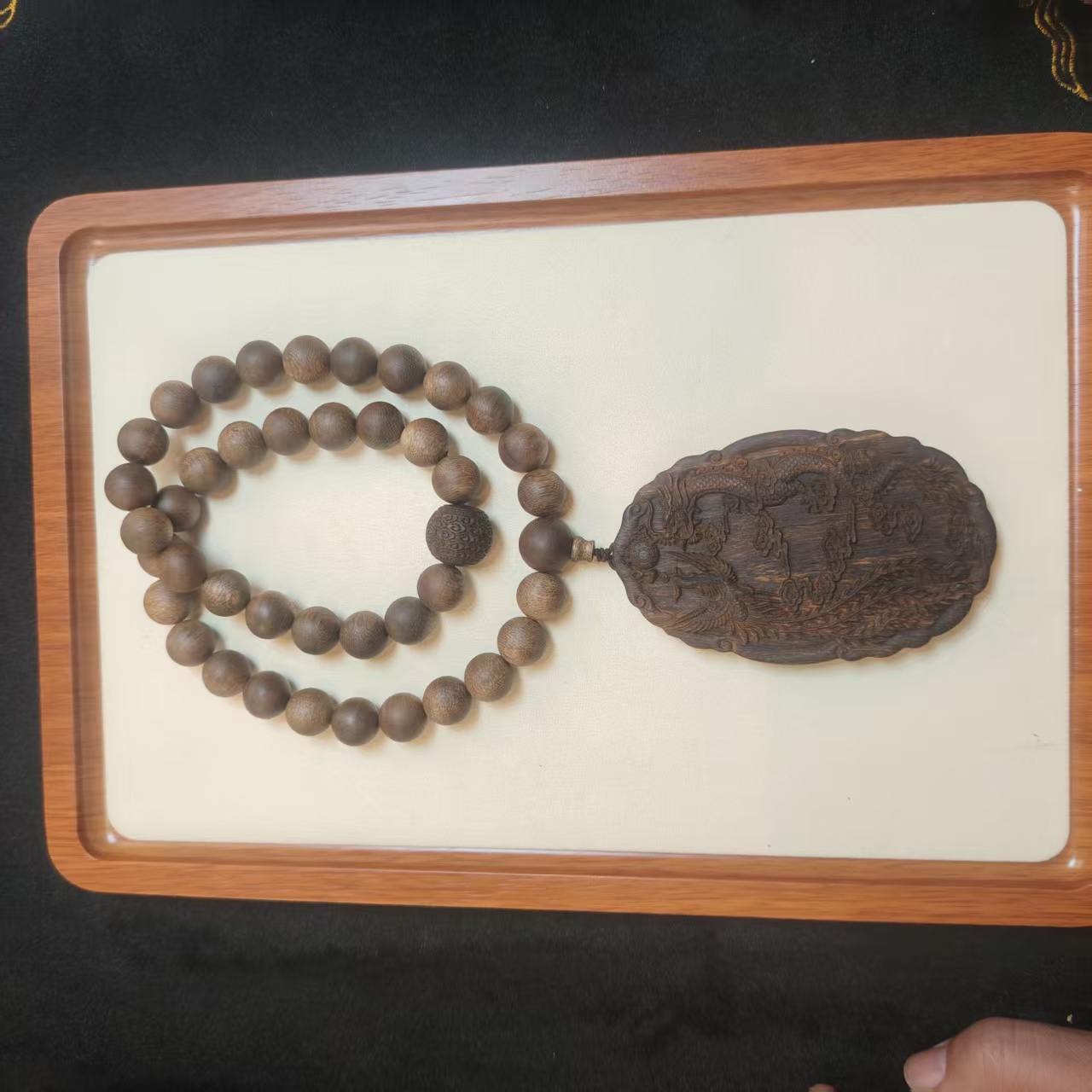 LC-FXG51105琼州白奇楠手串/多样性发货