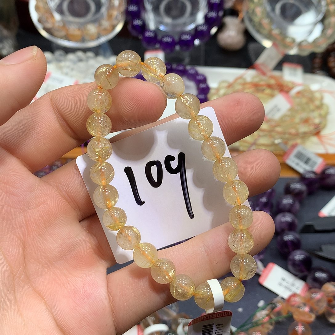 水晶手链未镶嵌天然