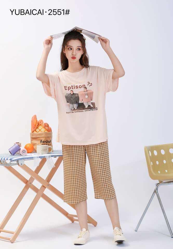孤品 下单请备注编号  夏季卡通休闲睡衣