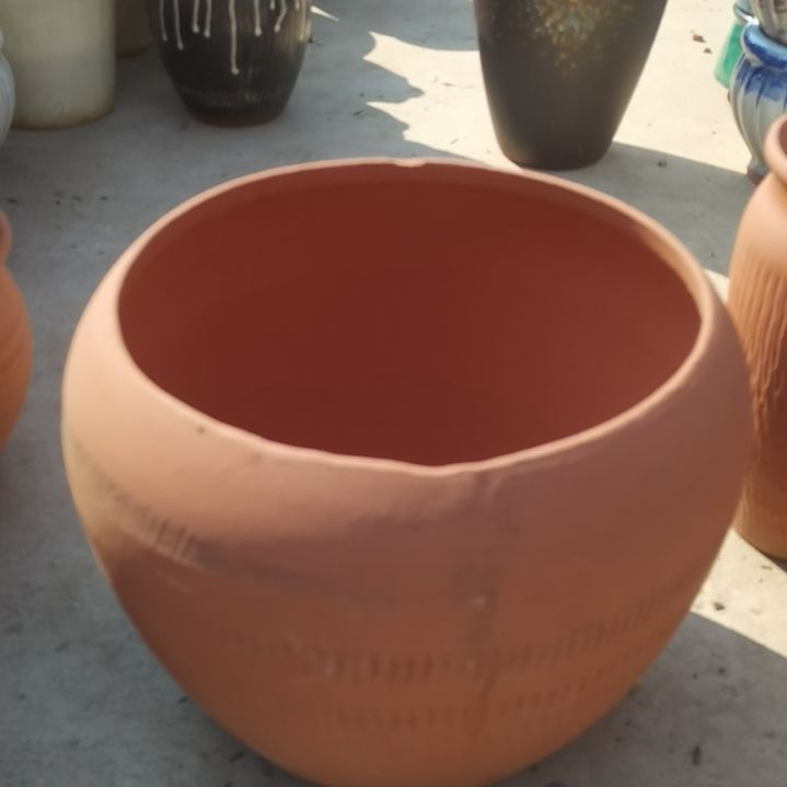 红陶口25高26瑕疵