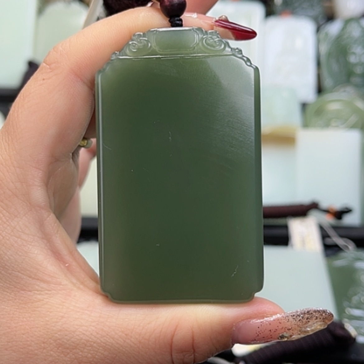 【闪购商品】和田玉颈饰未镶嵌克*木