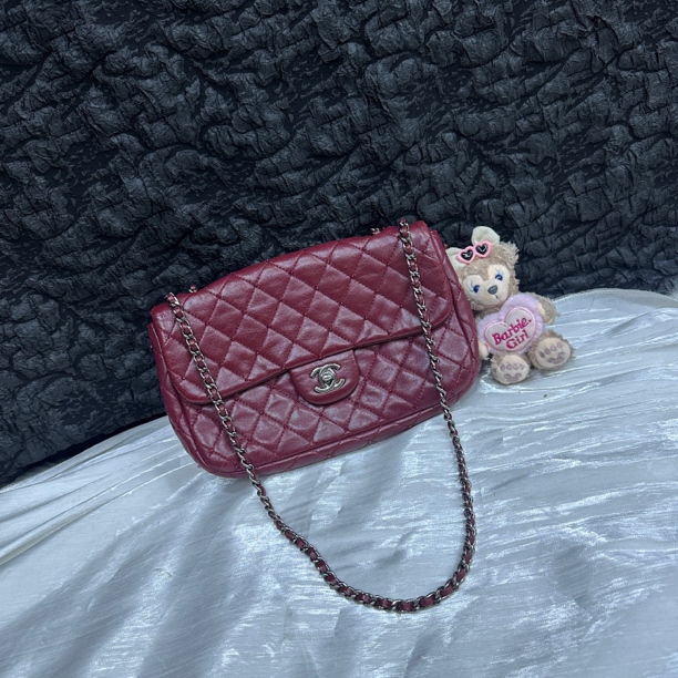 95新 Chanel/香奈儿 香奈儿红色单肩包