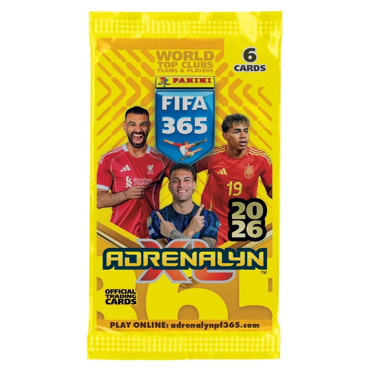 Panini 2026 FIFA365 球星卡寻找C罗 梅西 亚马尔 贝林 姆巴佩等