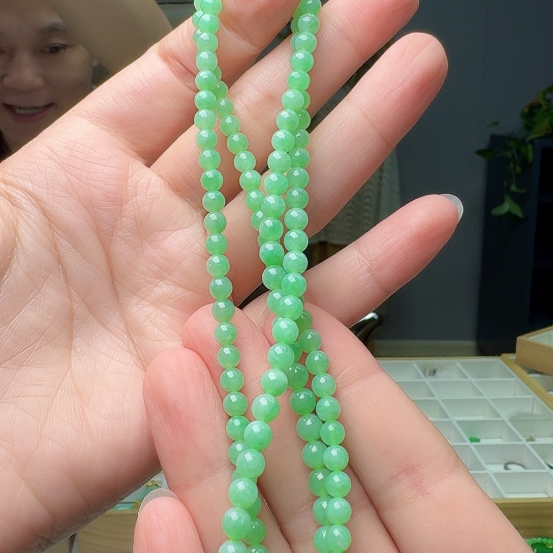 项链未镶嵌翡翠天然