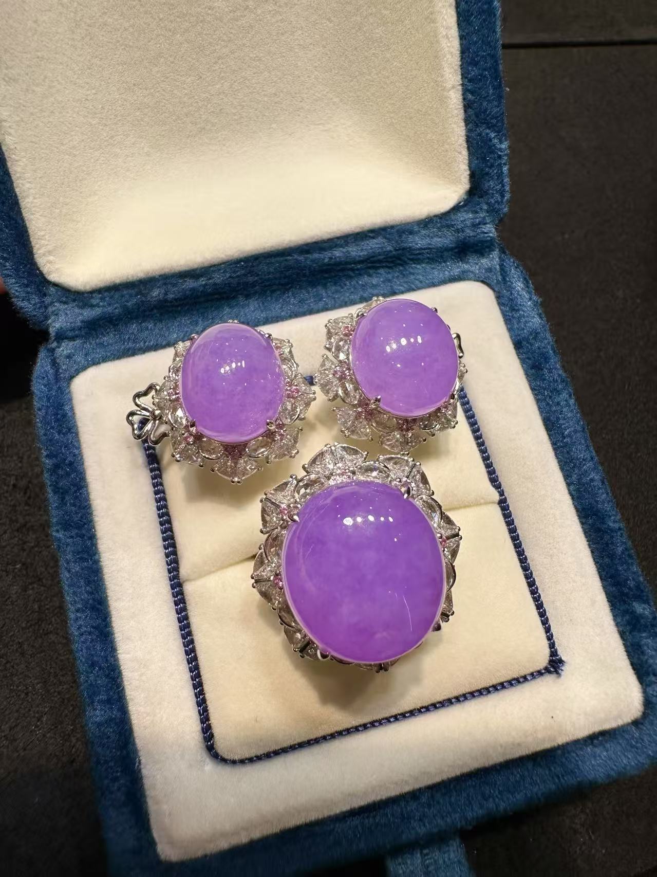 缅料珠宝吊坠挂件项链