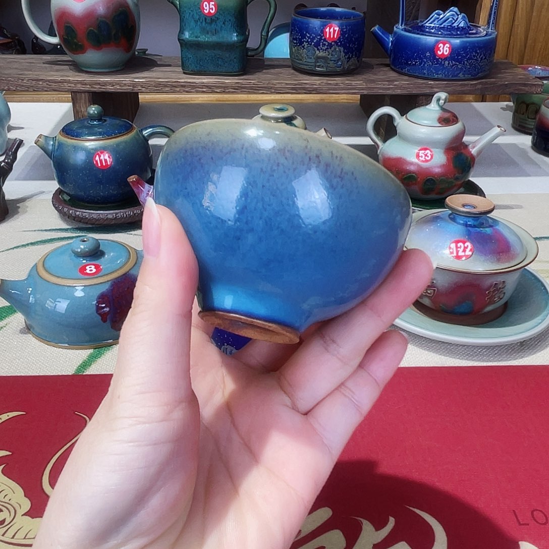 壶禹州钧瓷艺术作品
