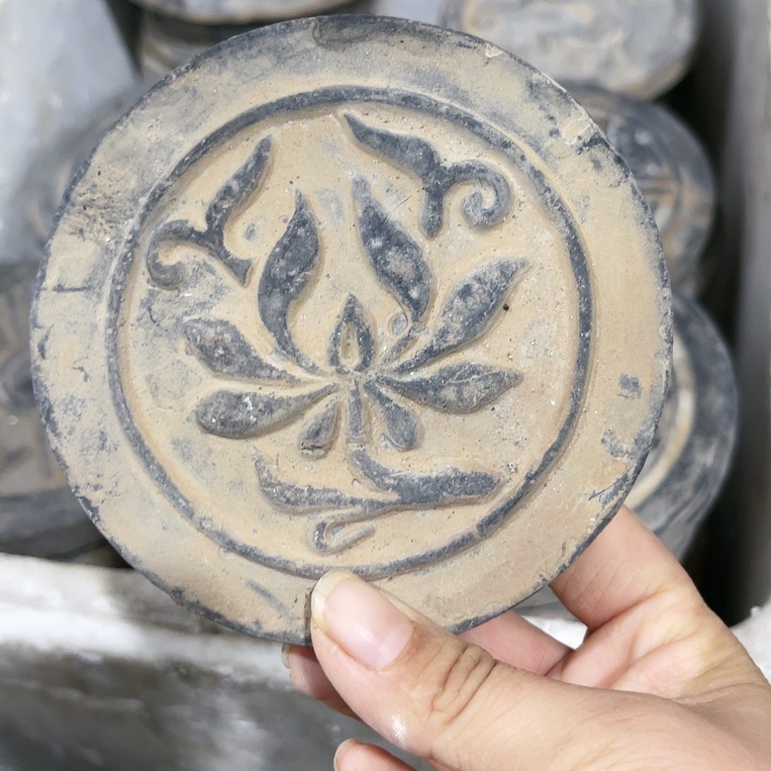 瓦当摆件摆件茶的