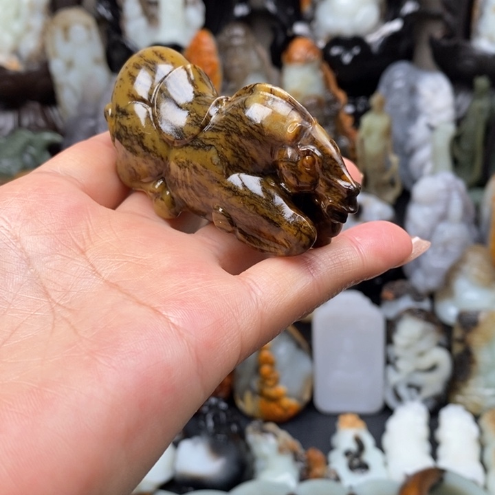 和田玉挂件未镶嵌