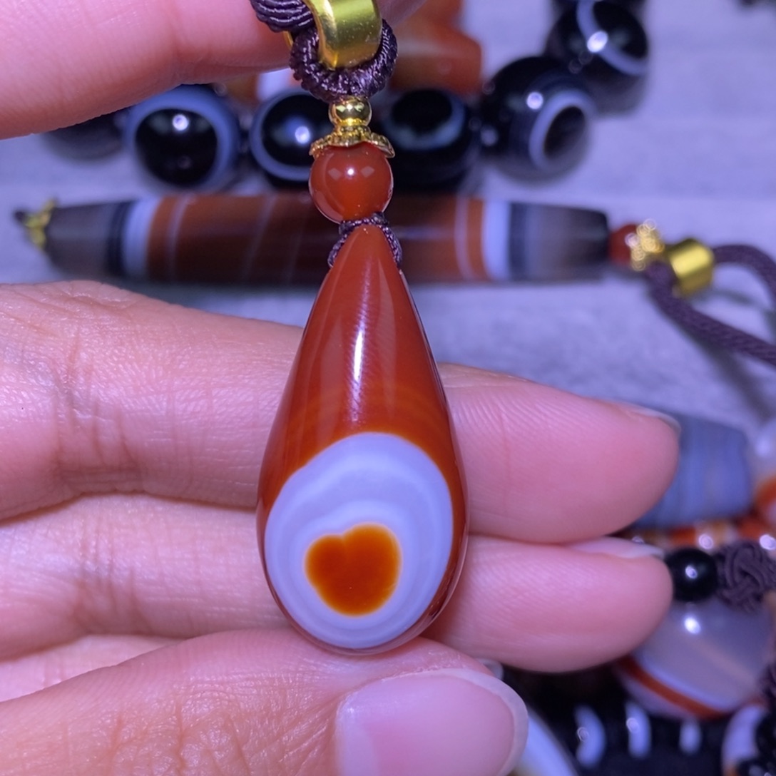 玛瑙/玉髓未镶嵌颈饰