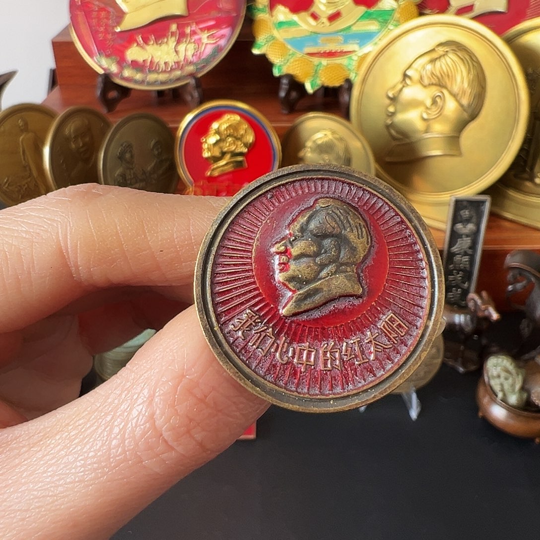 金属黄铜铜章链接