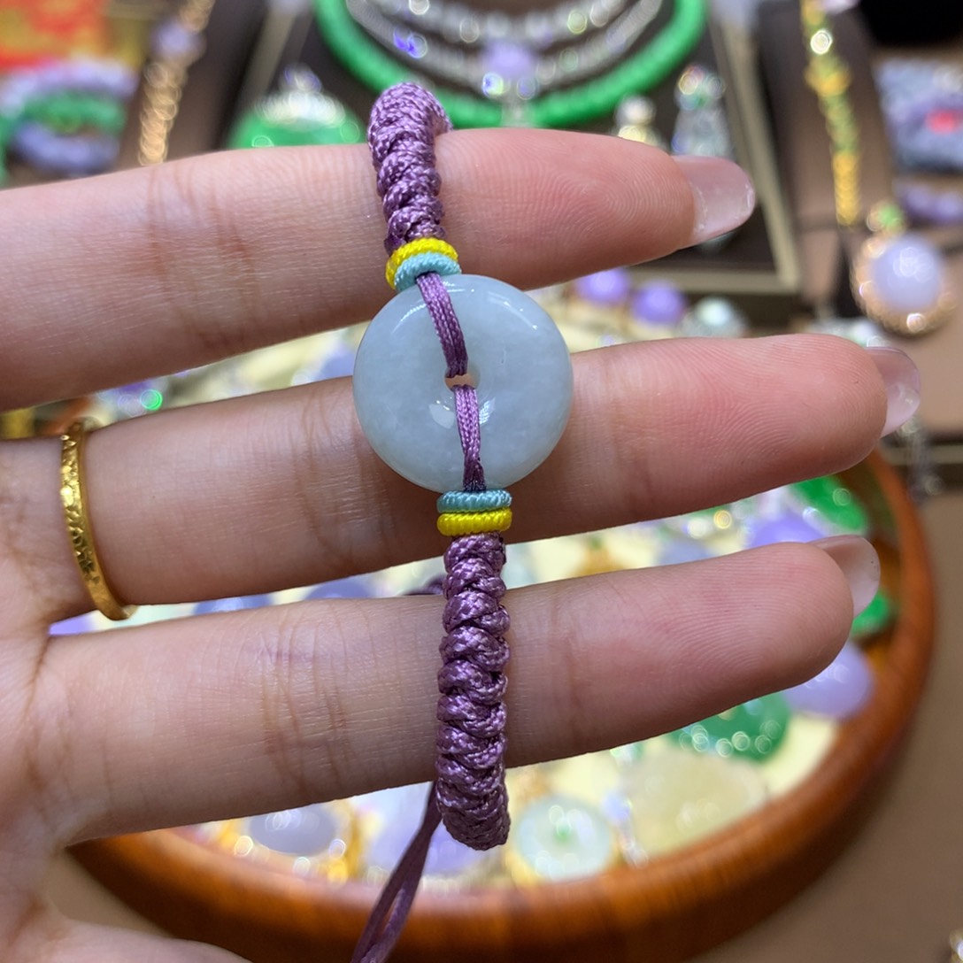 【闪购商品】翡翠未镶嵌颈饰芬翡翠