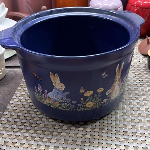 微瑕，明火，口径22高14无盖有底标，4L